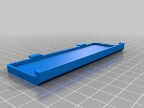 taranis estándar de la bandeja batería 3d impresión 3d print model - Mito3D