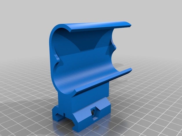 sony action cam picatinny remix cámara 3D print model - Mito3D