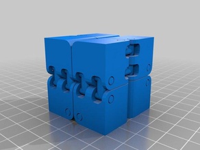 kobayashi fidget cubo mecánica los juguetes tinkercad 3d print model - Mito3D