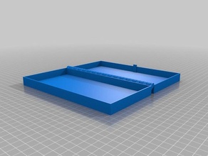 özel menteşeli kutumu mandalı biraz yazdırılabilir tek parça parametrik 3d baskı testler 3d print model - Mito3D