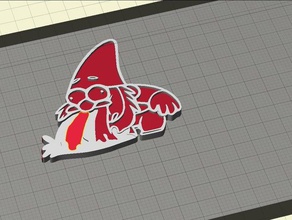 gnome Schwerkraft fällt 3d drucken 3d print model - Mito3D