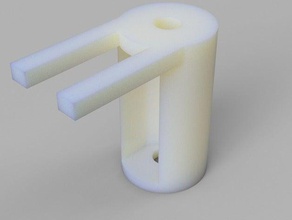 eixo decoupler 10-32 rod 3d a impressora partes 3d print model - Mito3D