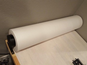 paper roll holder diy customizer 3d print model - Mito3D