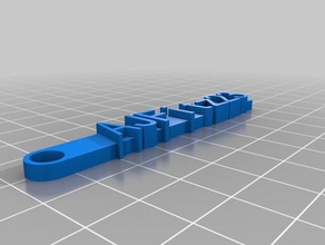 blue organization customized 3d print model - Mito3D