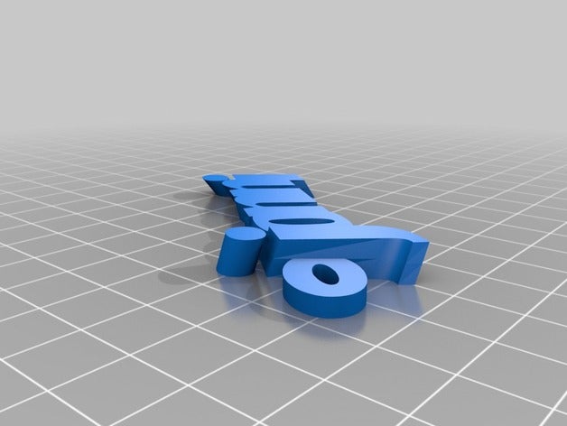 jonni keychains customized 3D print model - Mito3D