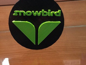 snowbird 3d l'impression 3d print model - Mito3D