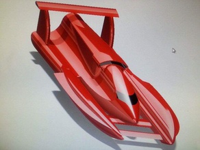 high performance boat rc vehicles 3d print model - Mito3D