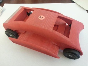 pineta racer automotive 3d print model - Mito3D