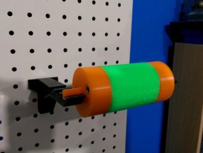 modifié pegboard support de bobine des entretoises 3d l'imprimante accessoires 3d print model - Mito3D