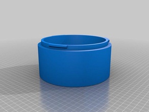 toroidal transformer base 175mm diameter containers customized 3d print model - Mito3D
