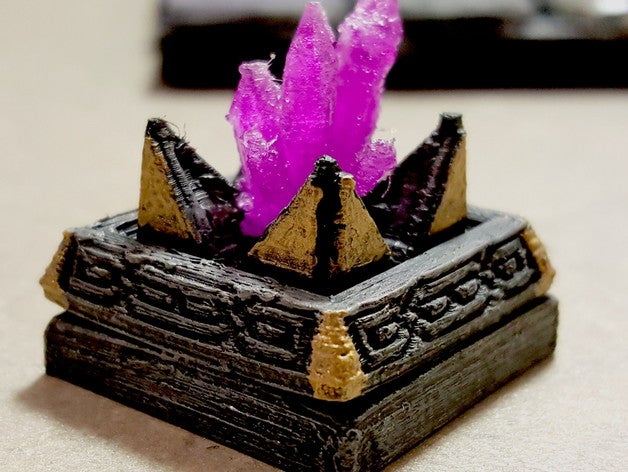 openforge kristal tapınak binalar yapılar 3D print model - Mito3D