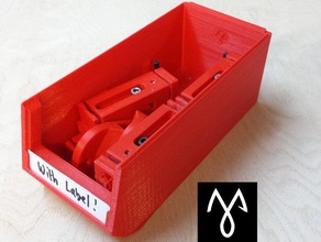 schwere großen Lagerplatz Container Teiler Schubladeneinteilungen Teil Teile stack stapelbar stacking workshop 3d print model - Mito3D