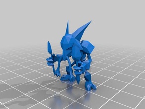 alakazam toys games figurines monsters pokemon 3d print model - Mito3D