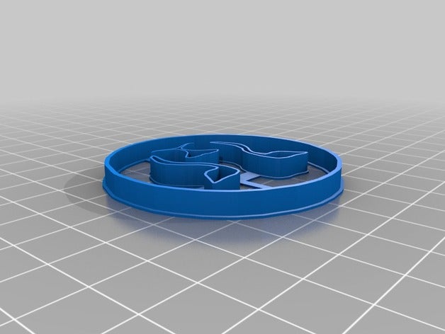 cheetah cookie cutter household 3D print model - Mito3D