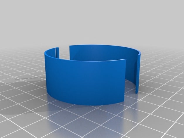 watchband simpler bracelets customized 3D print model - Mito3D