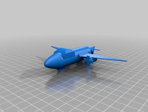 uçak 3d baskı 3d print model - Mito3D