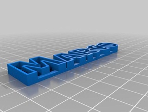 marco sculture personalizzato 3d print model - Mito3D