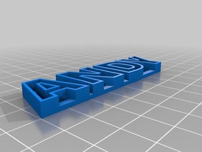 andy sculture personalizzato 3d print model - Mito3D