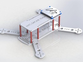 bricolage 250 taille quadricoptère drone 3d print model - Mito3D