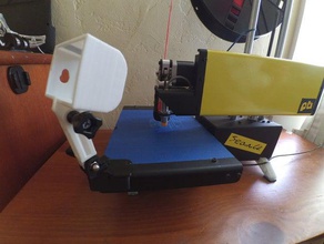 gopro mount printrbot simple metal bed 3d printer accessories 3d print model - Mito3D