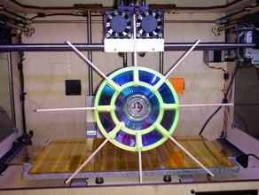 bub concentrateur d'énergie éolienne 2016 science olympiade l'ingénierie hub de cd fin interchangeables scioly sci oly les tests 3d print model - Mito3D