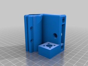 ob14 prusa i3 extremos de rosca acme la varilla monta 3d impresora partes 3d print model - Mito3D