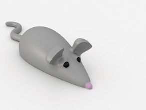 pet mouse animals figurine mice pest pets rodent 3d print model - Mito3D