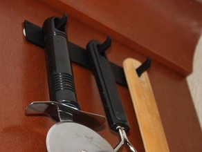 utensil hooks kitchen dining 3d print model - Mito3D