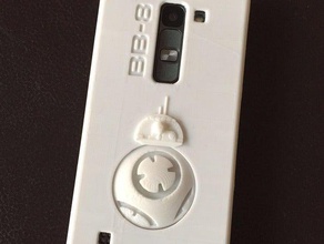bb-8 caso de lg espíritu móvil teléfono 3d print model - Mito3D