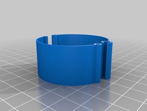 meine angepasste einfacher Verschluss Armband Armbänder 3d print model - Mito3D