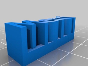 merci Platte Skulpturen angepasst 3d print model - Mito3D