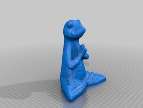 jardim do sapo meditação ao ar livre frosch garten leapfrog 3d print model - Mito3D