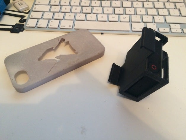 gopro iphone attachment camera 3D print model - Mito3D