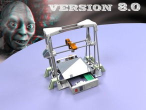 dagoma discovery 200 syst&egraveme triangulation 3d printer parts 3d print model - Mito3D