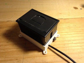stand adafruit tiny thermal printer diy receipt 3d print model - Mito3D