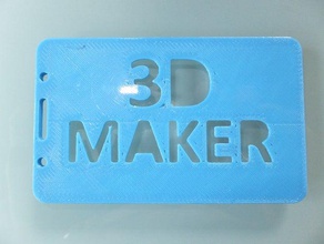 neutral badge card id holder accessories designproject engineeringproject makeredchallenge 3d printing 3d print model - Mito3D
