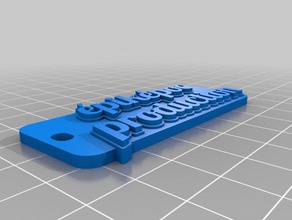 &eacutepik&eacutepoc chaveiros personalizado 3d print model - Mito3D