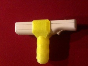 wii pistolet poignée de fixation jeux jeu tir 3d print model - Mito3D