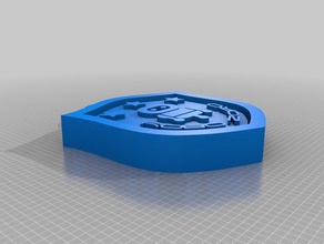 robozoro domina les pièces de monnaie badges la robotique robotika 3d print model - Mito3D