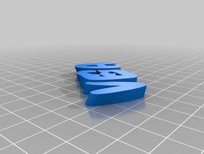 vega Anahtarlık organizasyon özelleştirilmiş 3d print model - Mito3D