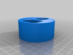 istick 40w tc cup holder insert automotive eleaf vape stand 3d print model - Mito3D