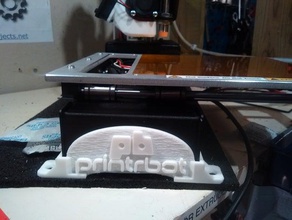 printrbot simple metal pies pb logotipo 3d de la impresora partes pie 1405 3d print model - Mito3D