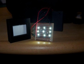 dia lightbox câmera criado freecad 3d print model - Mito3D