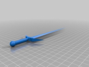 dague mano herramientas 3d print model - Mito3D