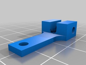 kossel effector fan mount 3d printer parts 3d print model - Mito3D