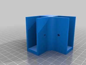 34 pulgadas de pie shelfie organización personalizado 3d print model - Mito3D