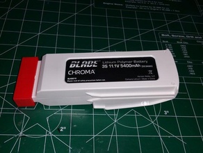 Klinge chroma-Batterie-Kappe rc Fahrzeuge 3d print model - Mito3D