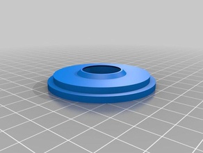 esun customized compact spool holder bearing support 3d printer parts 3d print model - Mito3D