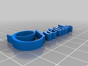 chérir d'autres personnalisé 3d print model - Mito3D