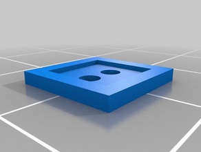 bouton-car2-bighole mercerie parametrique - Zubehör angepasst 3d print model - Mito3D